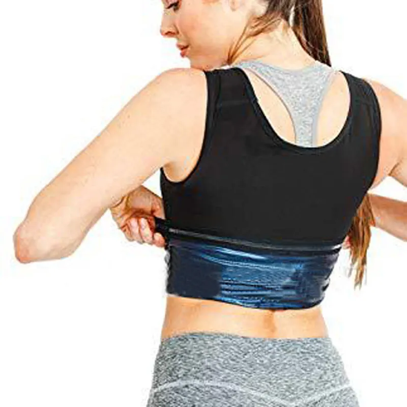 Для мужчин и женщин Пот Body Shaper тренировки безрукавки для сауны жилет потери