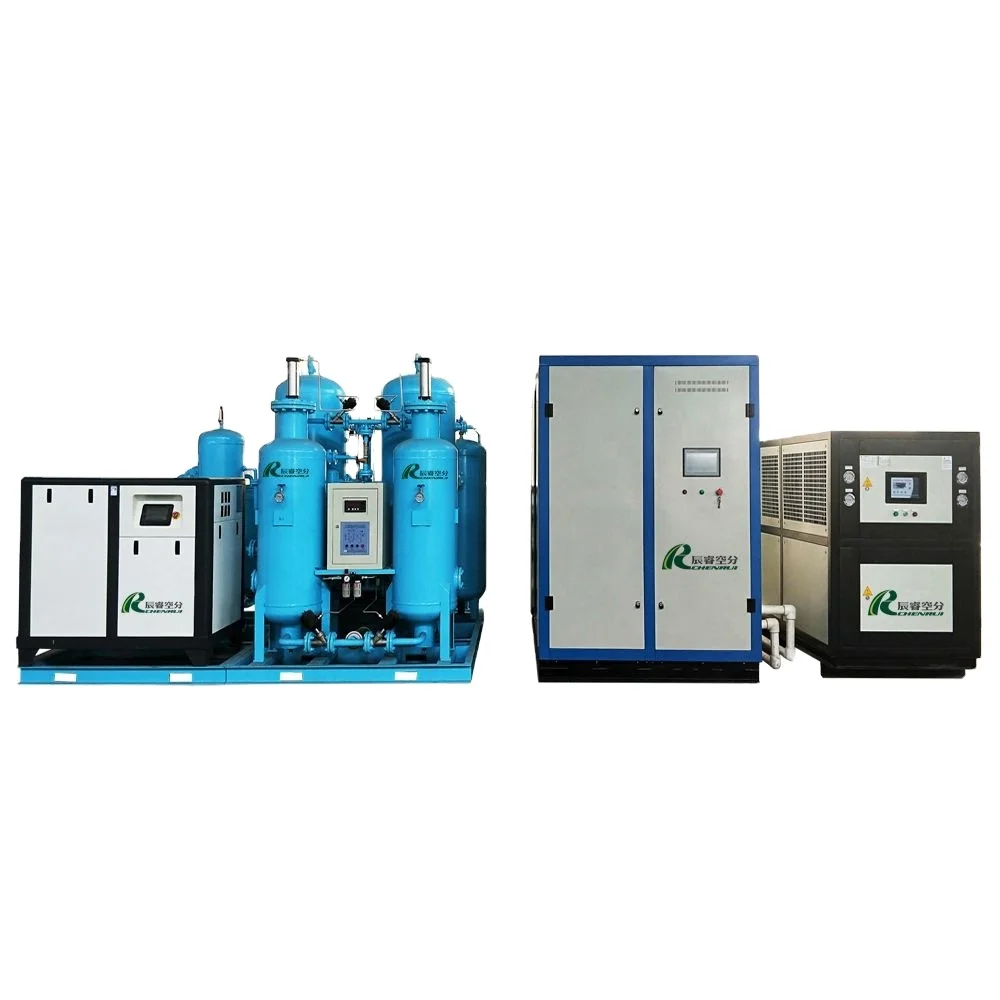 Premium PSA Nitrogen Gas Generator Molecular Adsorption Equipment PLC Air Compressor Medical Hospital Industries-New Condition