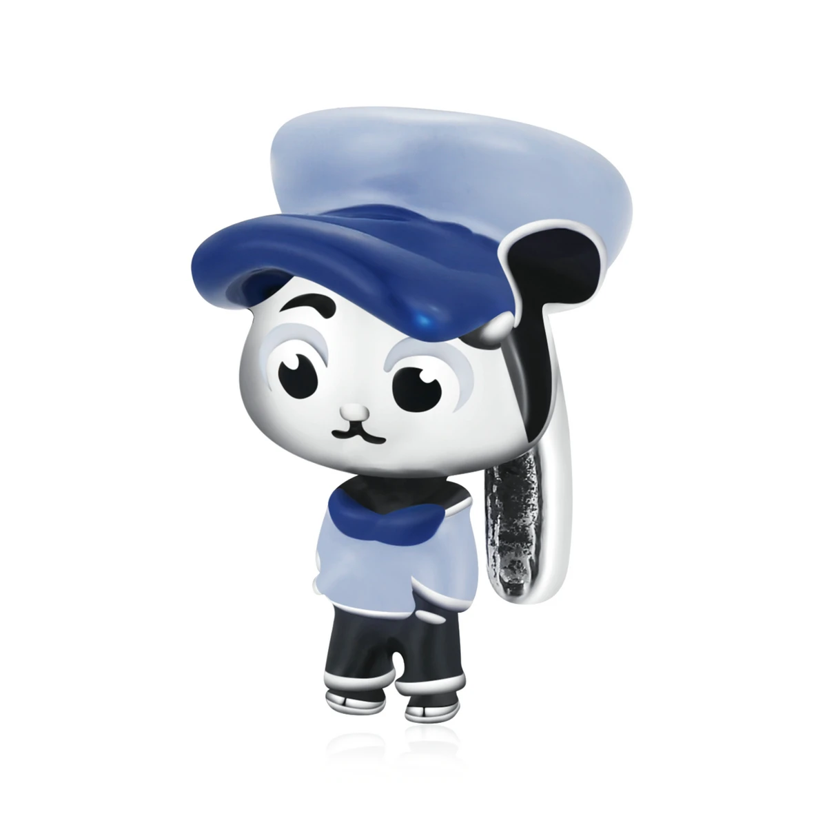 Аксессуары для бусин из серебра s925 пробы в виде лисы и льва