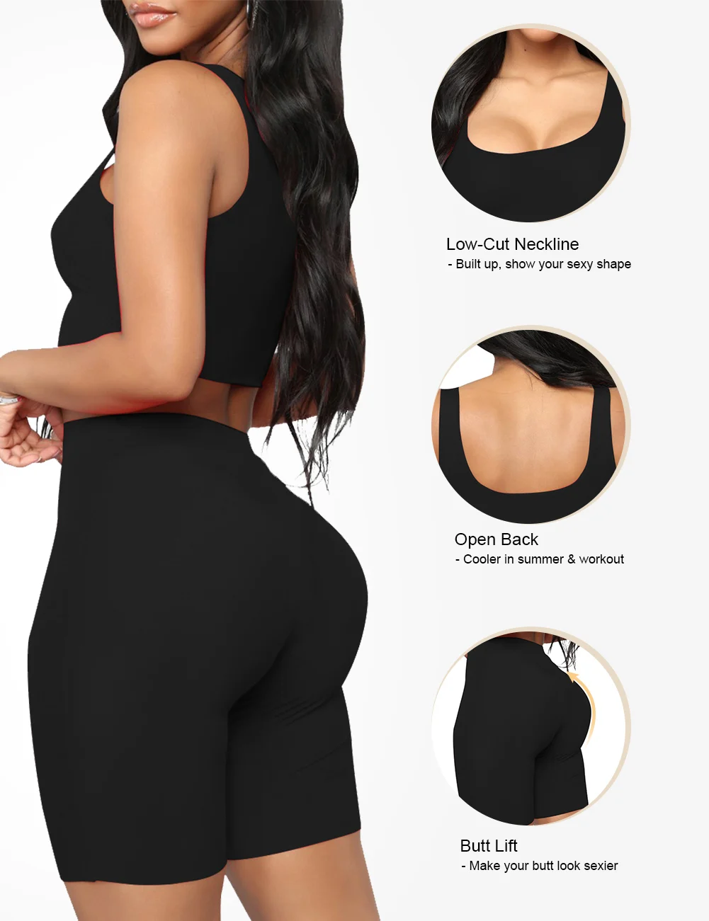 
Two Piece Set Yoga Set Leggings For Fitness Push Up Sexy Solid Color Breathable Gym Woman Sportswear 