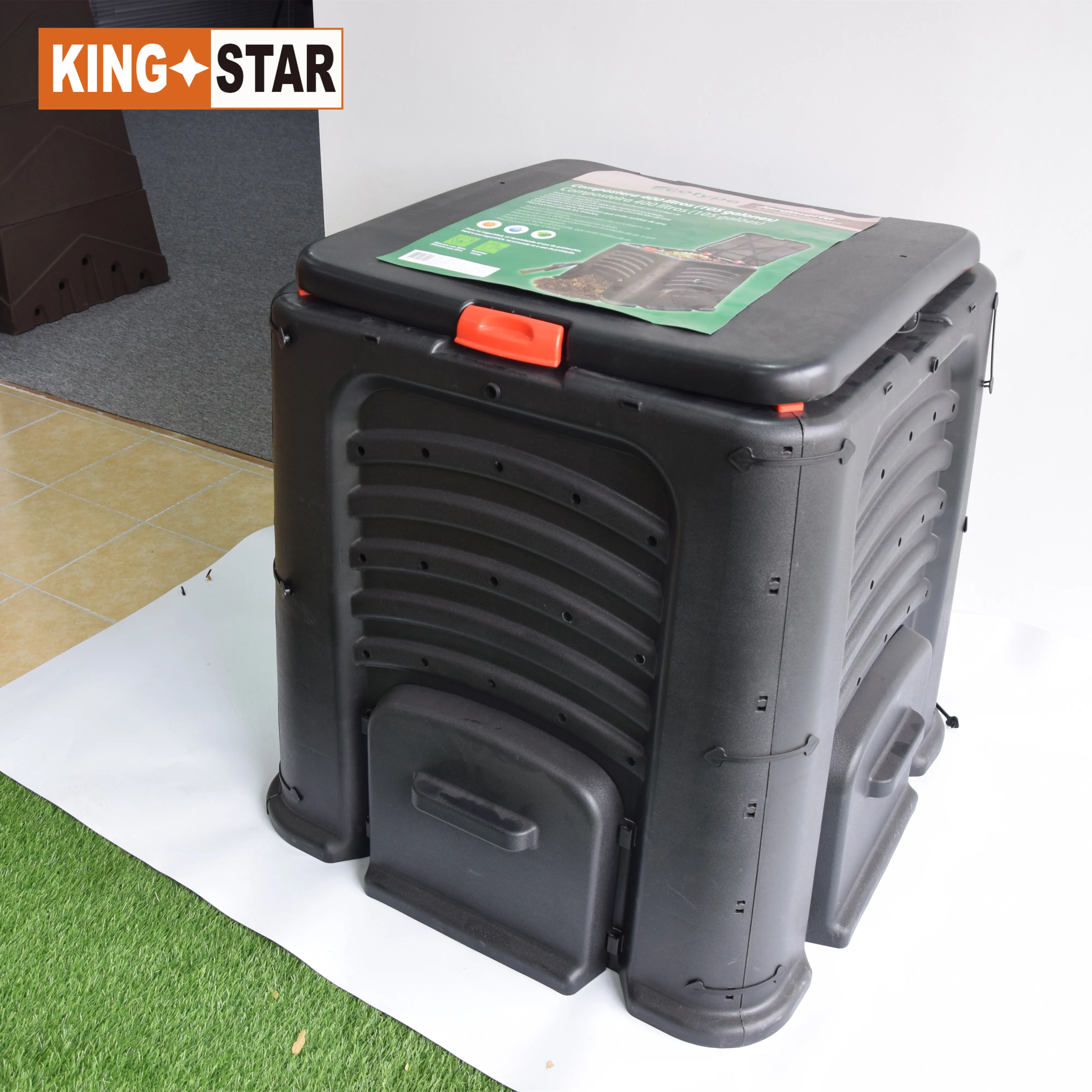 400L Large Capacity Organic WasteCompost Turner Machine