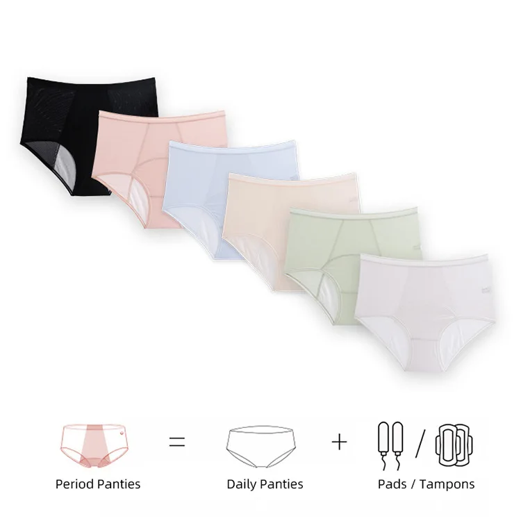 Physiological Panties Leak Proof women menstruating breathable sanitary panties