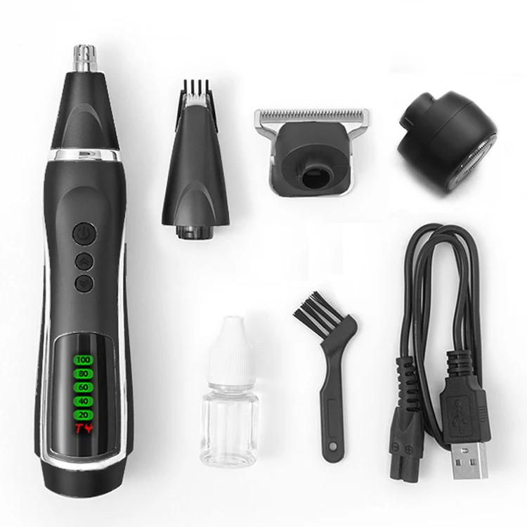 Professional Barber Powerful Cordless Rechargeable Electric Hair Trimmer Clipper Set For Man
