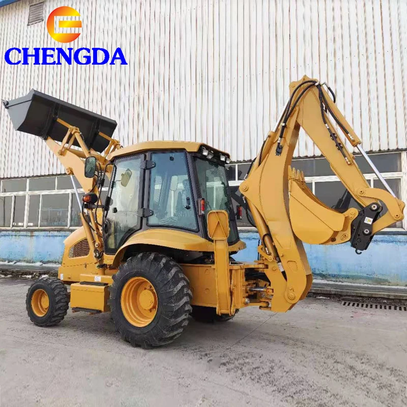 China Used Digger 2018 Mini Backhole Loader Excavator For