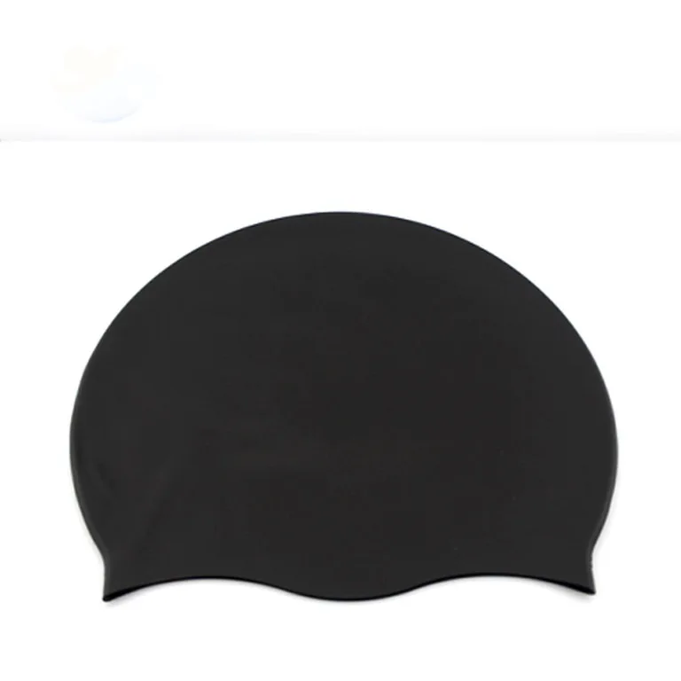 Adult customized logo swimming pool silicone latex swim cap