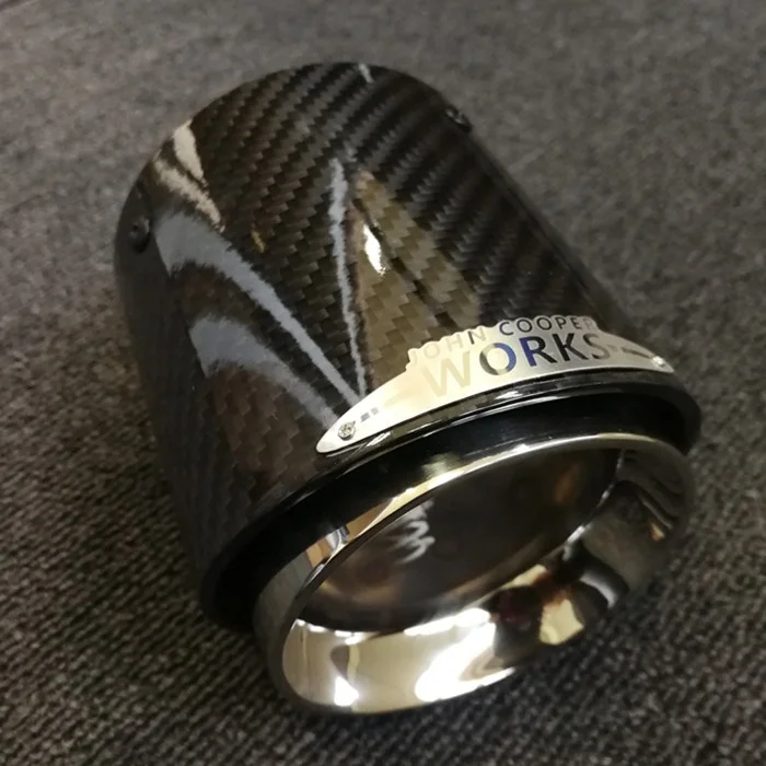 Mini JCW carbon fiber exhaust tip For MINI Cooper S clubman countryman 3/5 door