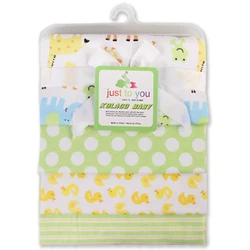 Baby blanket swaddle set for boy for girl soft cotton material