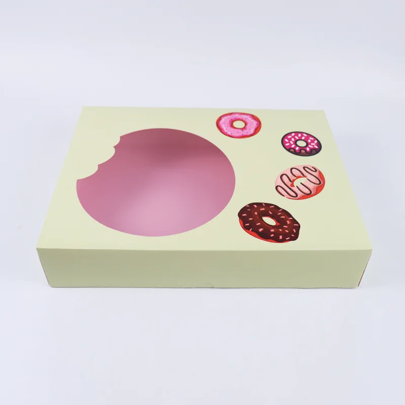 Custom Eco Friendly Fast Pastry Snack Bakery Chocolate Cake Bread Mochi Donut Sushi Cookie Boxes Takeaway food Design Packaging