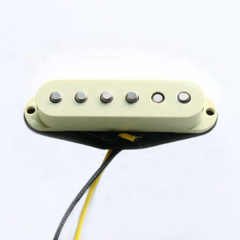 Donlis оптовая продажа красный розовый синий мятный зеленый DS53 винтажная волоконная пластина Alnico 5 электрогитара звукосниматель для пользовательской гитары ST SSS k