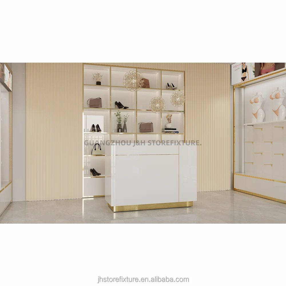 Bra Rack Swimsuit Hanger Supermarkets Commercial Clothing Store Boutique wall mounted Single Rail Ballet Bar Clothing Rack