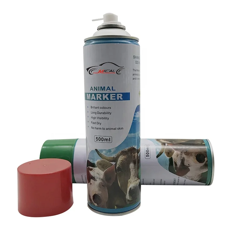 Поставка безопасной краски высшего качества для маркировки животных и линий, дорожная краска, маркировка животных, распылительная краска