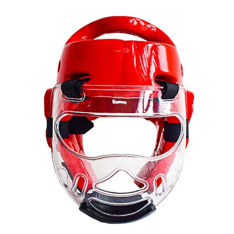 High Quality Taekwondo Head Guard Taekwondo Helmet Taekwondo Karate Equipment Head Protector With Mask