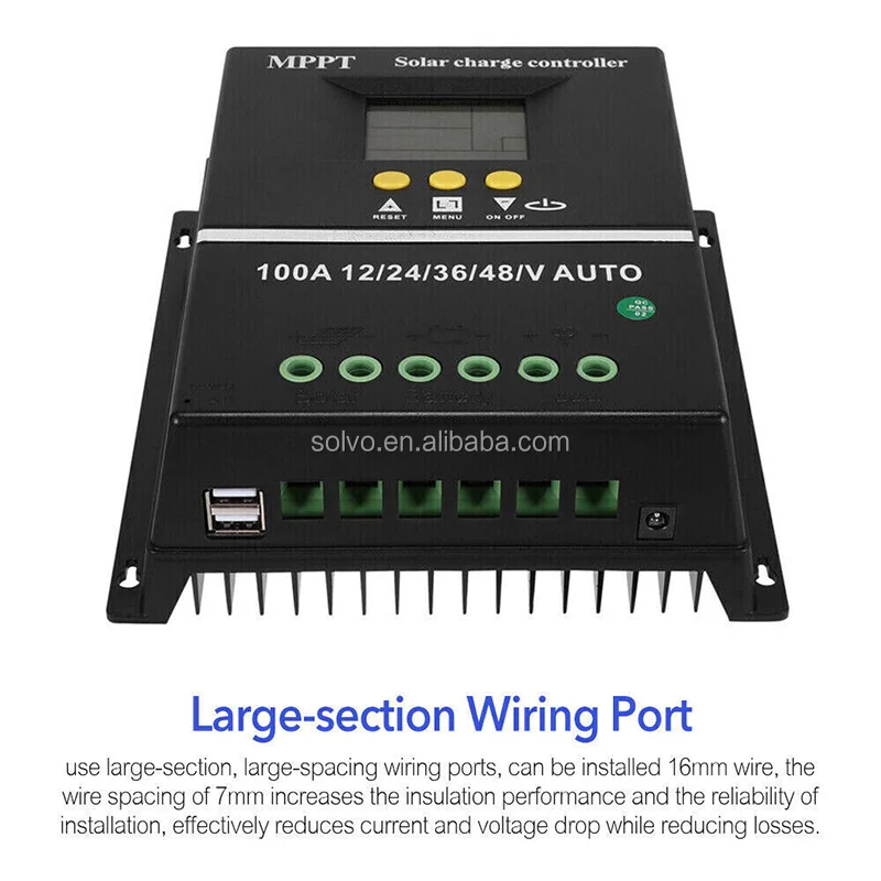auto mppt smart pcb board solar charge controller 12v 24v 36v 48v 60a 80a 100a hybrid solar charge controllers best quality