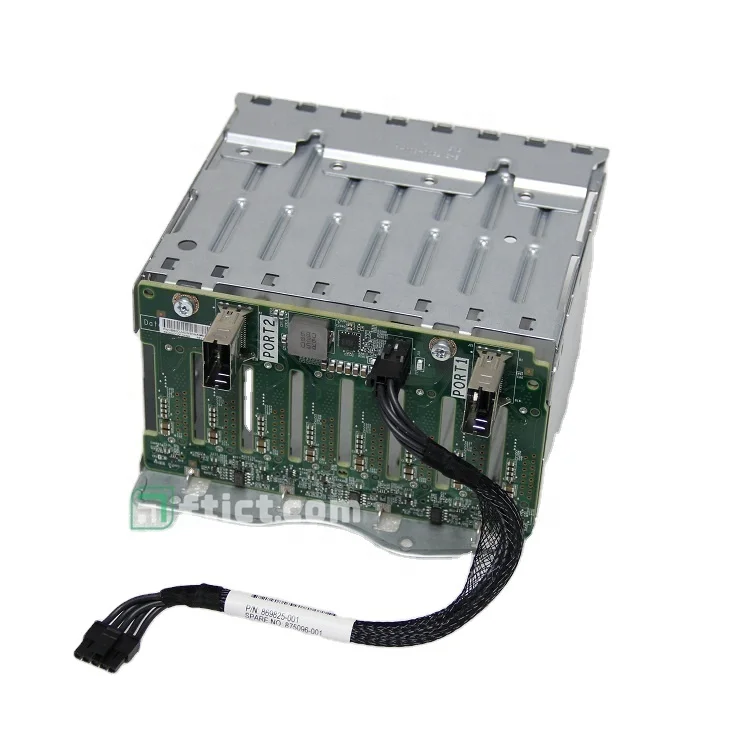826691-B21 871388-001 766957-001 HPE DL38X Gen10 SFF Box1/2 Cage/Backplane  hpe hdd server