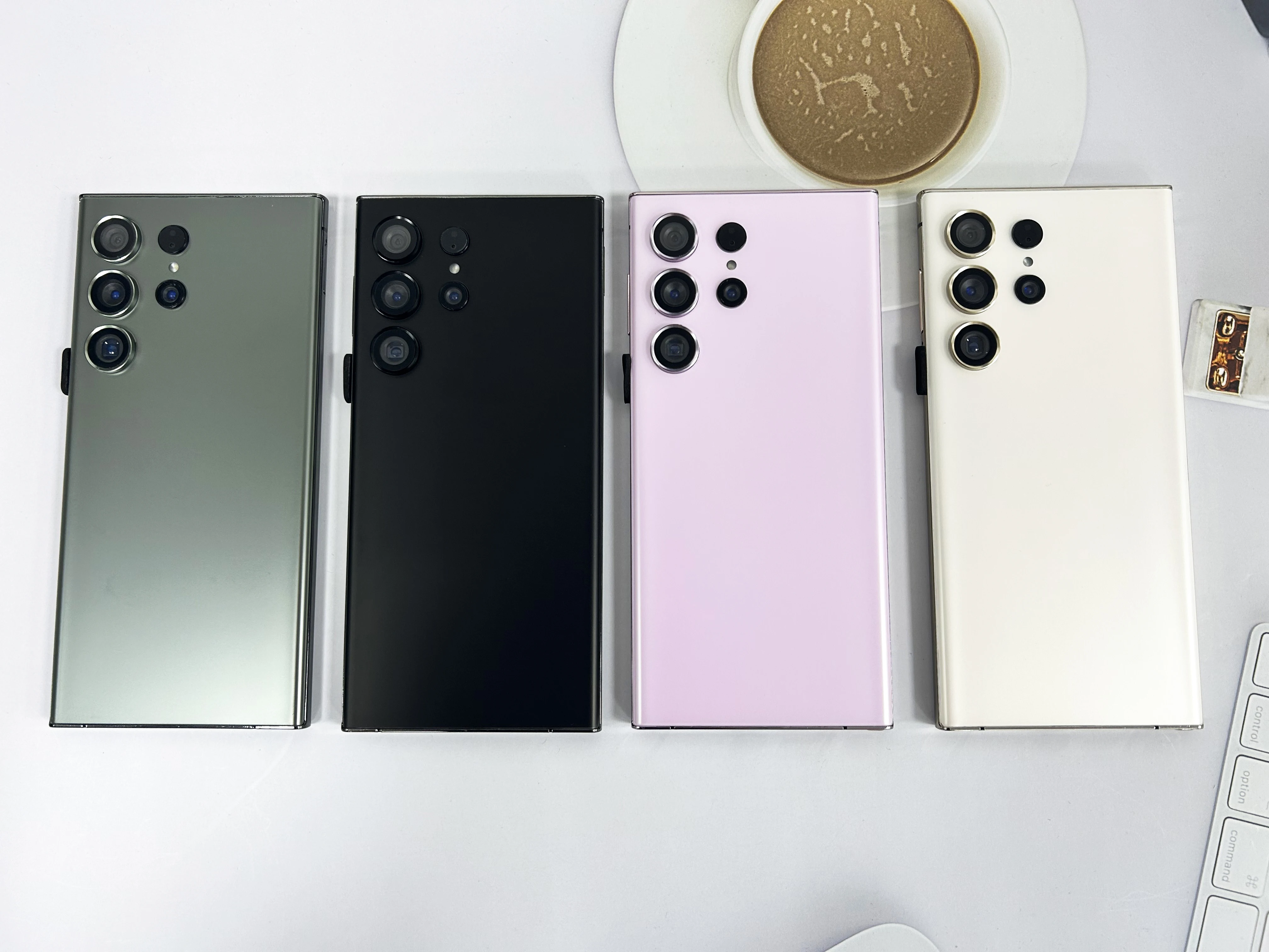 Hot Selling S23 U Itra Withbuilt in touchscreen pen Mobile phone 6.6 Inch big screen full Display Android 12 Cell phones