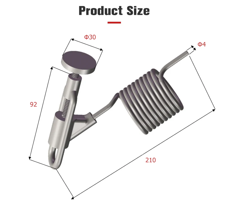 Sample Valve Sampling Coil 304 Stainless Steel Conical Fermenter Beer Brewing Beverage Fermentation Accessories