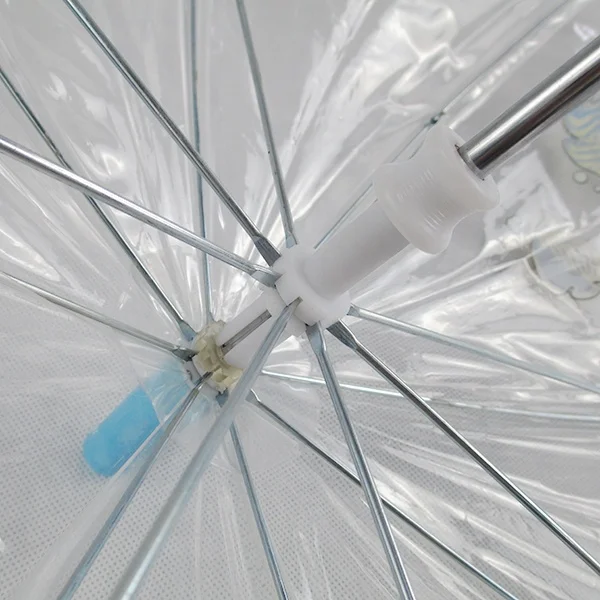 Custom  fashionable funny animal printing  child umbrella  poe  clear umbrella