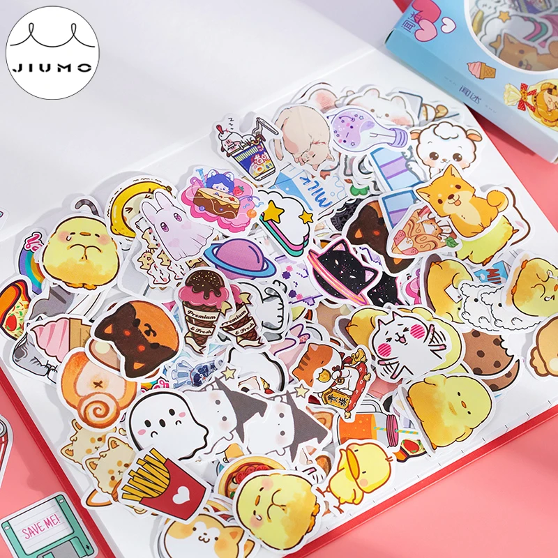 4 вида конструкций 200 шт./кор. Сладкая Коллекция серии штучной упаковке stickerss для детей креативный Мини карманный декоративные канцелярские изделия наклейки