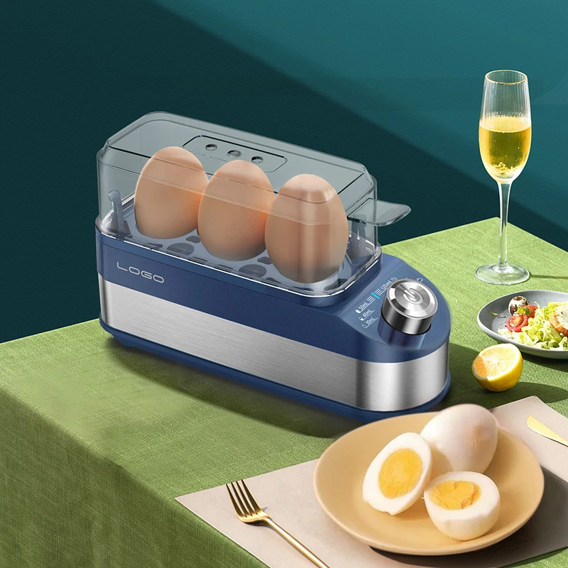 Direct Manufacturer Household Multi Colors Stainless Steel Electric 3 in 1 Auto-off Mini Rapid Egg Cooker