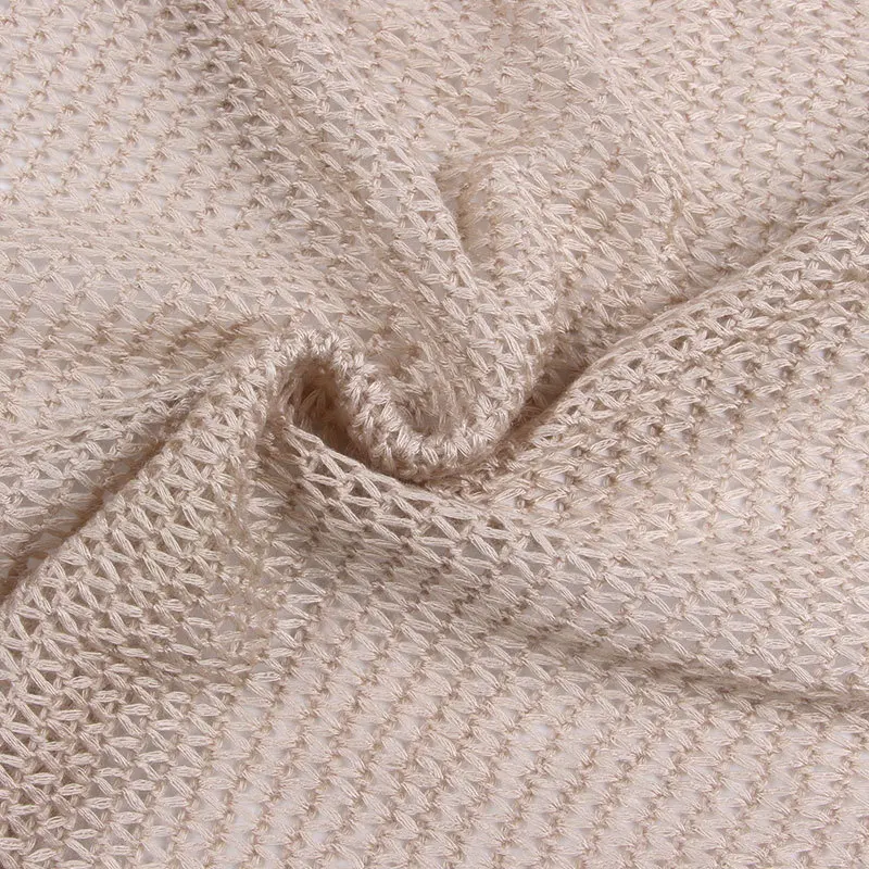 Bikini Set Bather Bathing Suit Female Two-Pieces Crochet Knitted  Swimwear Halter Top Smock Mini Dress Skirt