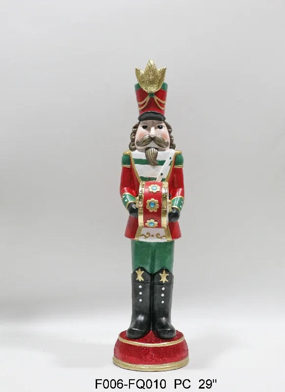 Whosale Resin Christmas Ornaments Resin Crafts 29inch Band Drummer Decor