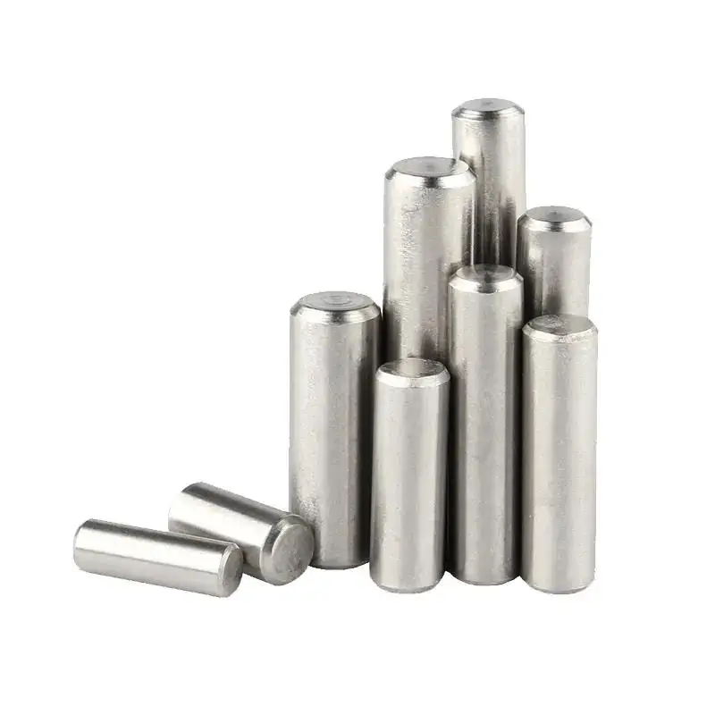 Professional factory OEM processing stainless steel knurled cylindrical pin stainless steel knurled pin