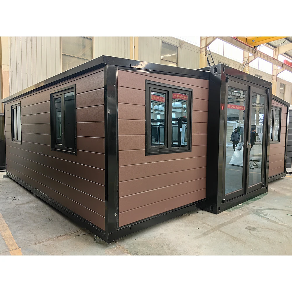 40Ft 20Ft Shipping Prefab Container Expandable House For Sale Light Steel Folding Prefabricated Home Villa 5 Bedroom house