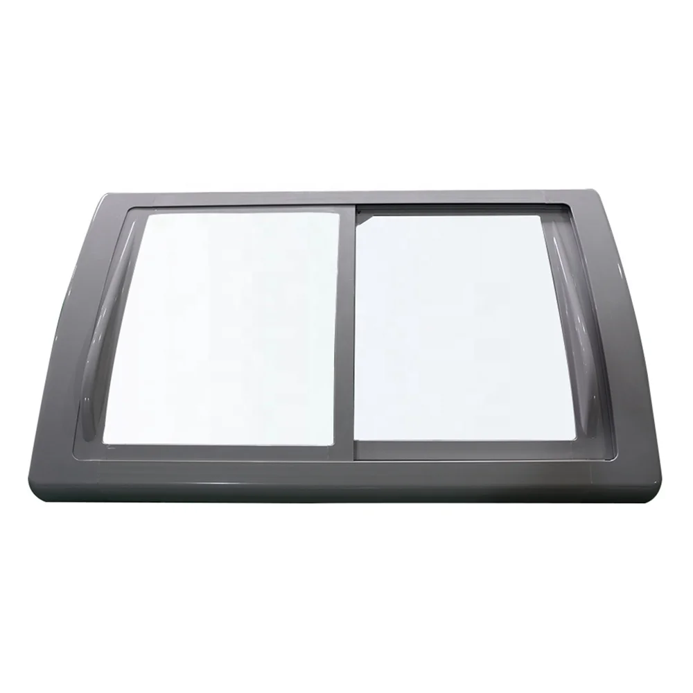 Commercial Adjustable Size Chest Or Island Freezer Glass Door