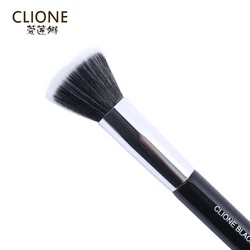 CLIONE #201 частный логотип Премиум Пушистые синтетические волосы одиночный макияж пудры растушевки румян жидкая кисть для основы