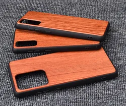Case for Samsung S20 Plus Ultra 5G Natural Bamboo Phone Case for Galaxy S20 Plus Ultra Back Covers shockproof natural wooden