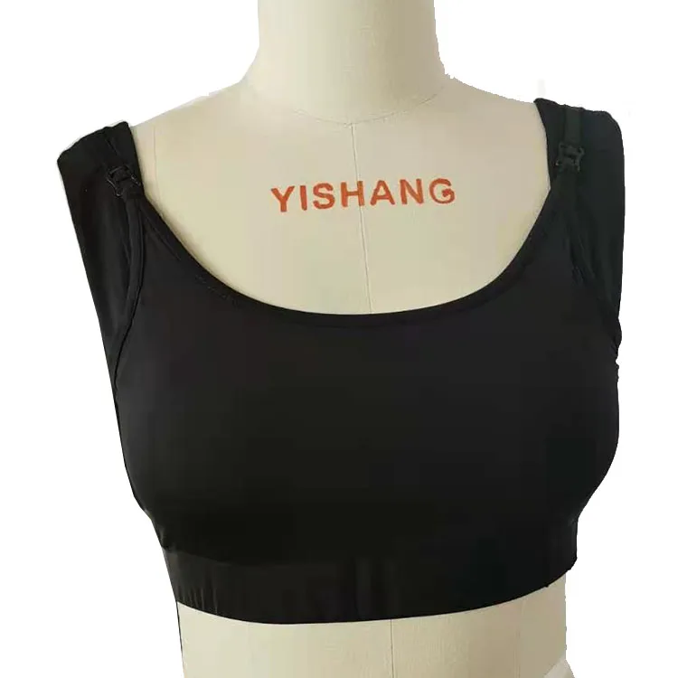 NURSING TOP WITH EXTRA WIDE SHOULDER STRAPE NURSING BRA FOR BABY AND MUM