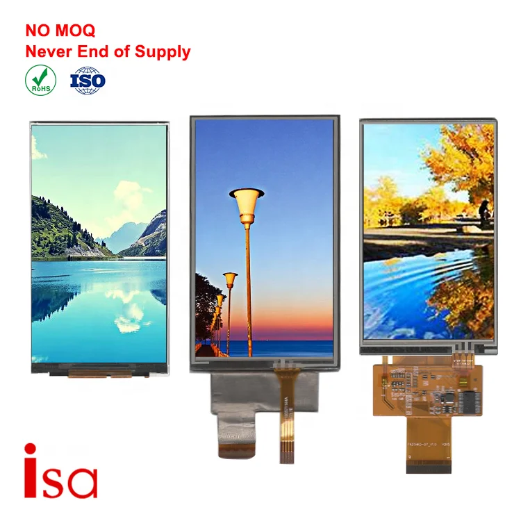 5.5inch IPS TFT LCD 720*1280 full viewing angle with HMI interface module with capacitive touch panel