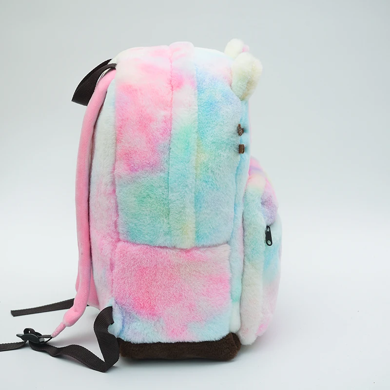 Cat anime pattern Custom High Quality Cute Multi-function Canvas University Student School Bags  Laptop Backpack