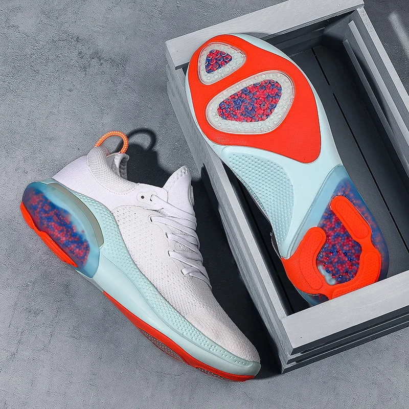 New Hot style RUN full palm damping particles  sneaker for man luxury running sport shoes man stylish