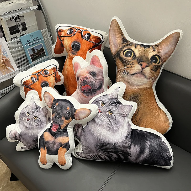 Нет минимального заказа недорогая подушка Dakimakura неправильной формы с вашим дизайном в форме животного