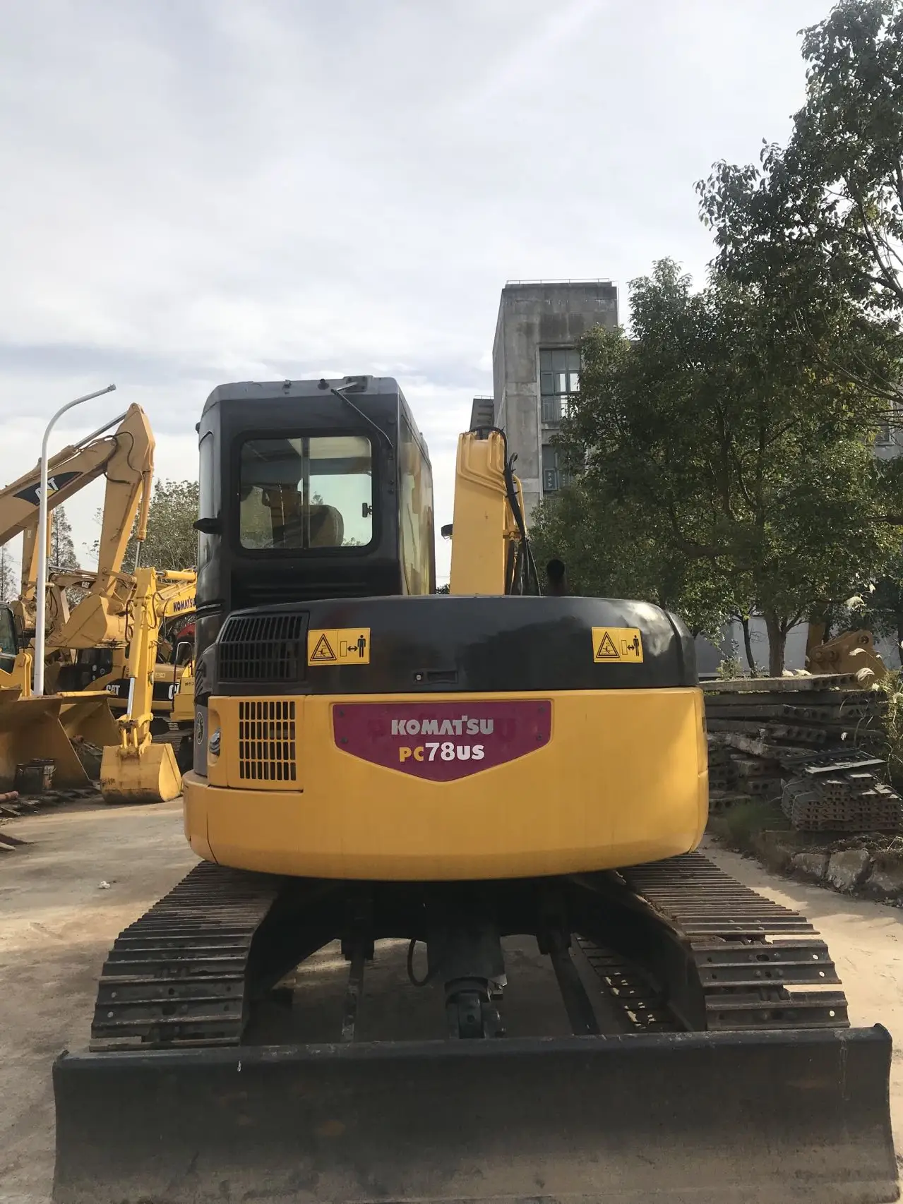 product second hand japanese excavator Komatsuu-78 with high operating efficiency cheap for sale