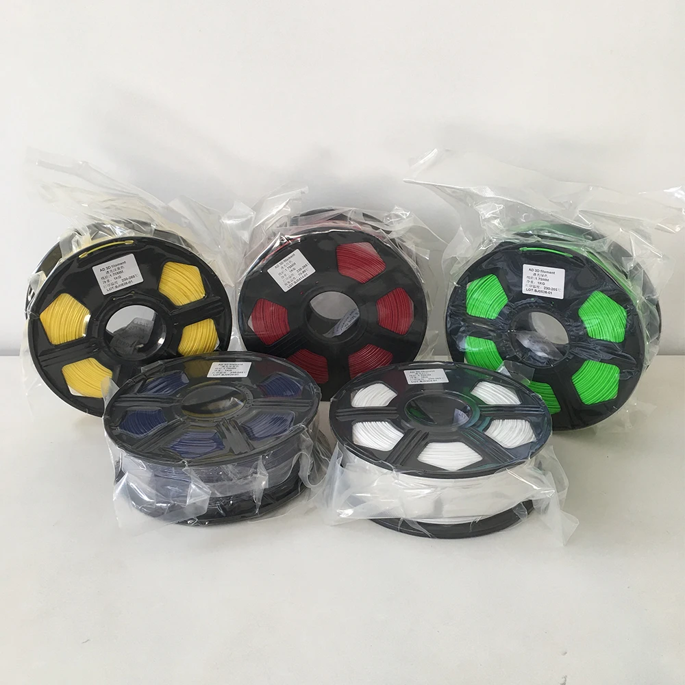 Myriwell solid plastic scroll rods 1kg 1.75mm PLA filament consumbles for 3d printing pen 3d printer