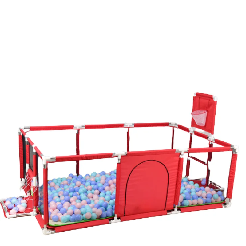 Portable Easy Folding Indoor Fabric large Toddler Safety Fence Baby Playpen With Gate For Kids