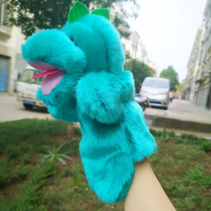 Plush toys zodiac animals hand puppets dogs parent-child dolls kindergarten props
