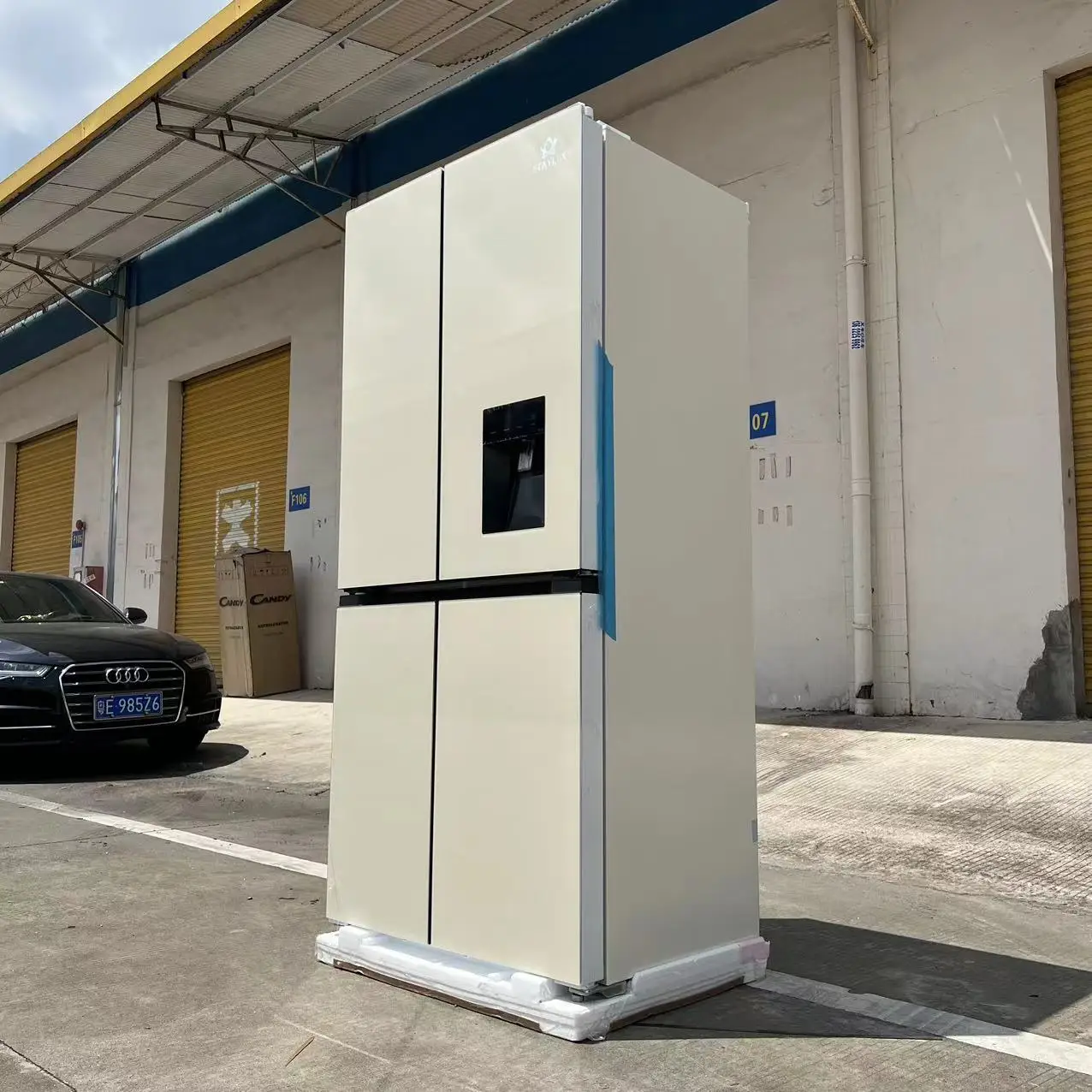 432Liter Auto-defrost French Fridges Side-by-side Refrigerator and Freezers Home Commercial Dormitory Refrigeration Equipment