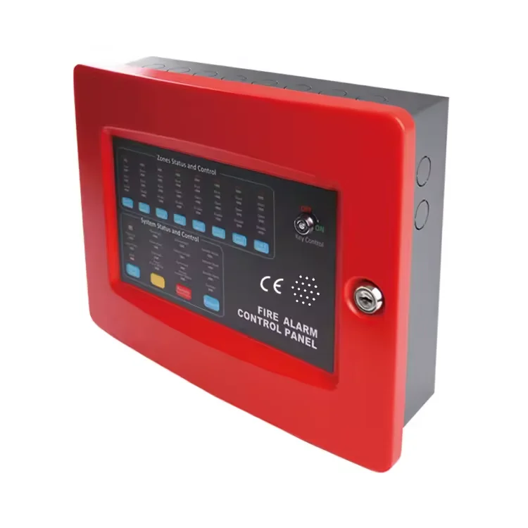 Top Sale  Conventional Fire Alarm Control Panel 1/ 2 / 4 / 8 /Zone Fire Alarm System in Home and Office Alarms