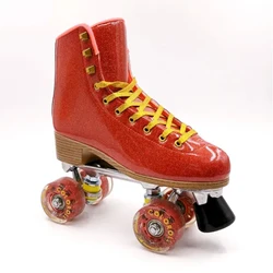 Quad roller skates with PU wheels