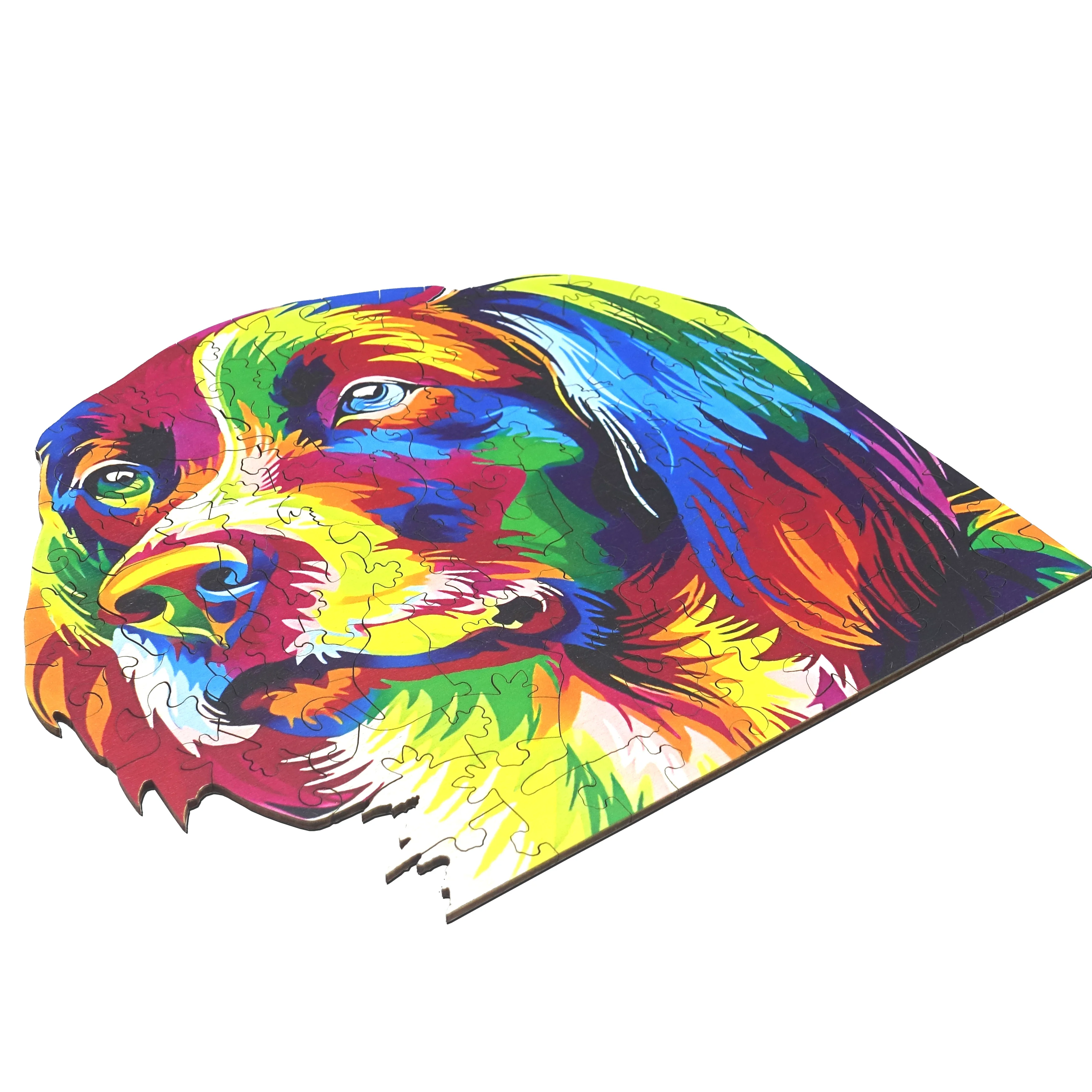 Wholesale Custom  Jigsaw Puzzle Identical Interlocking Printed Adult  Laser Cut Wood Animals Puzzle 3d Jigsaw Puzzle