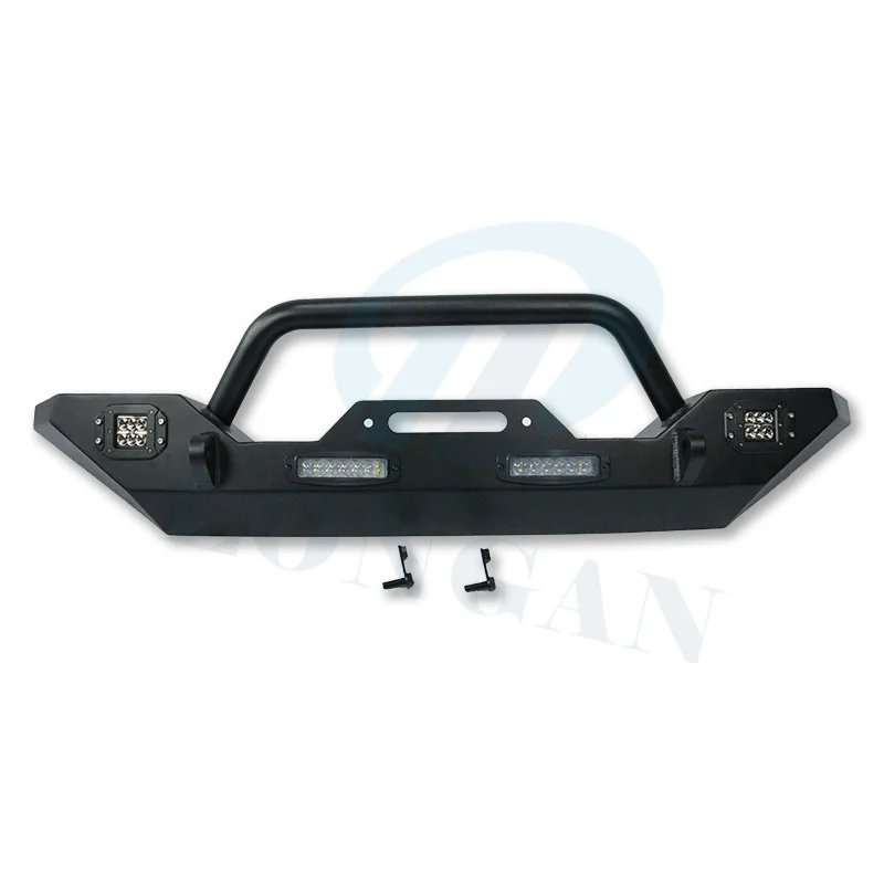 Customize Universal Black Quality Auto Front Steel Bumper 4x4 Bull Bar Front Bumper For Hilux Revo Auto Accessories