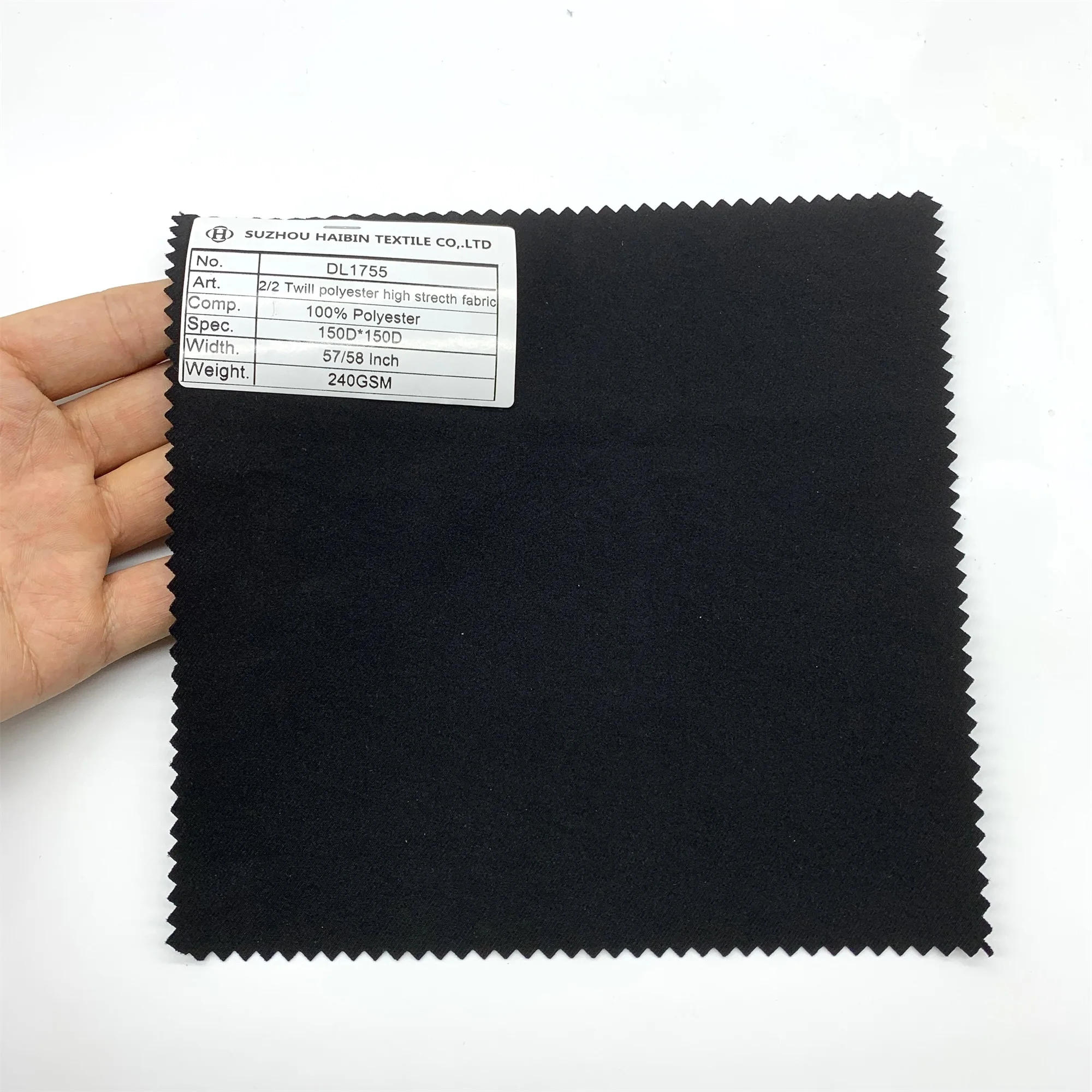 Stretch Fabric Twill Polyester High Strength and toughness  Fabric For Bag/ Training Clothes