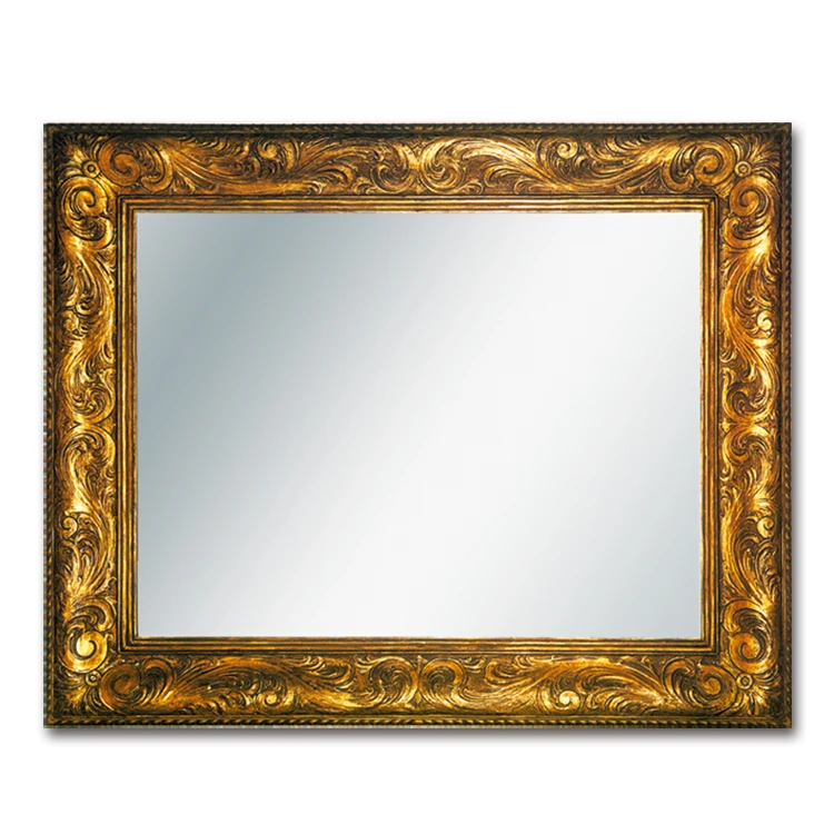 Banruo European style luxury plastic PU mirror frame moulding for wall decoration