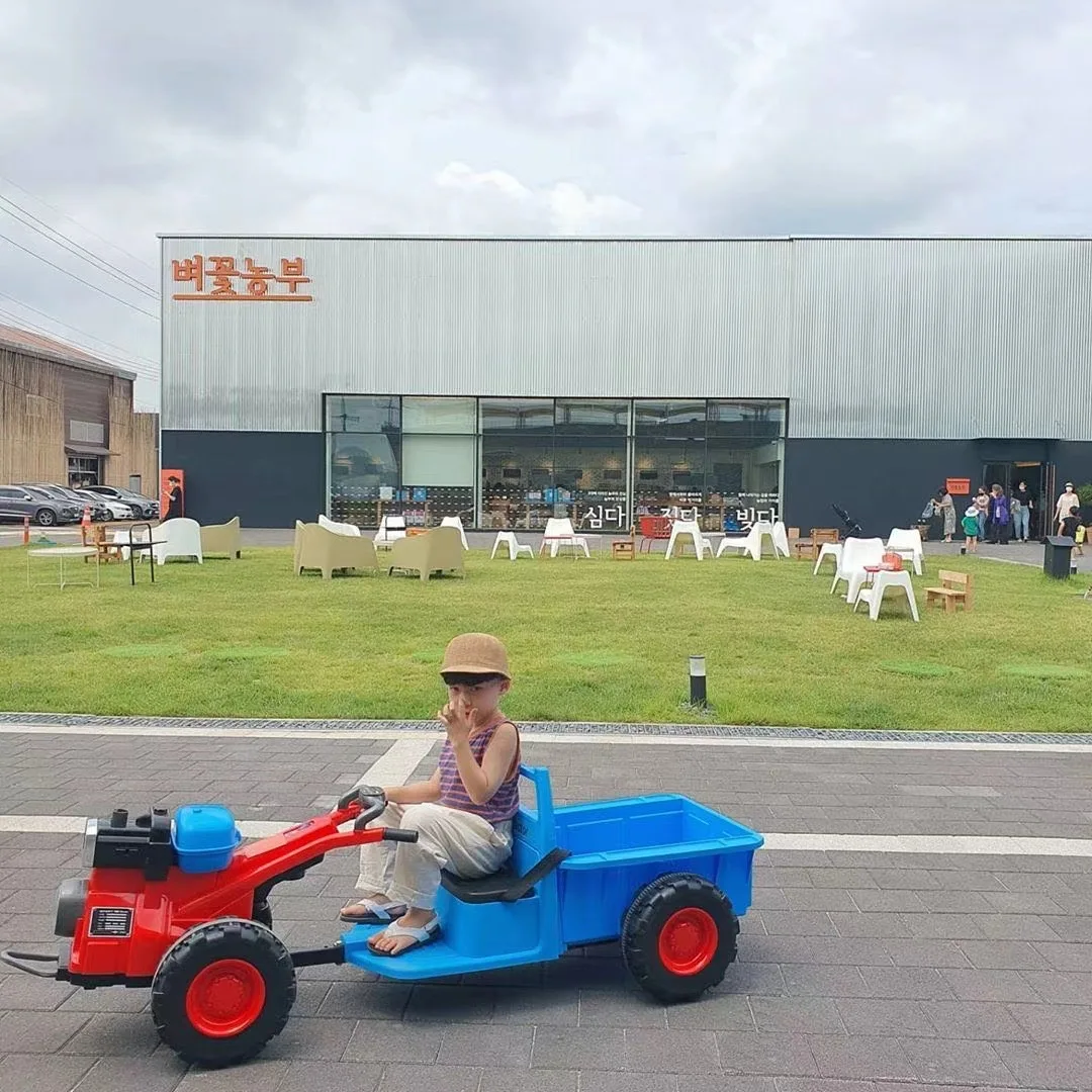 Hot New kids ride on Tractors remote control car kids electric toy cars for kids to drive