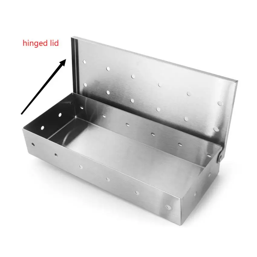 High Quality Stainless Steel Cold Smoke Generator Smoker Box Hot or Cold Smoking on Any BBQ Grill and Smoker