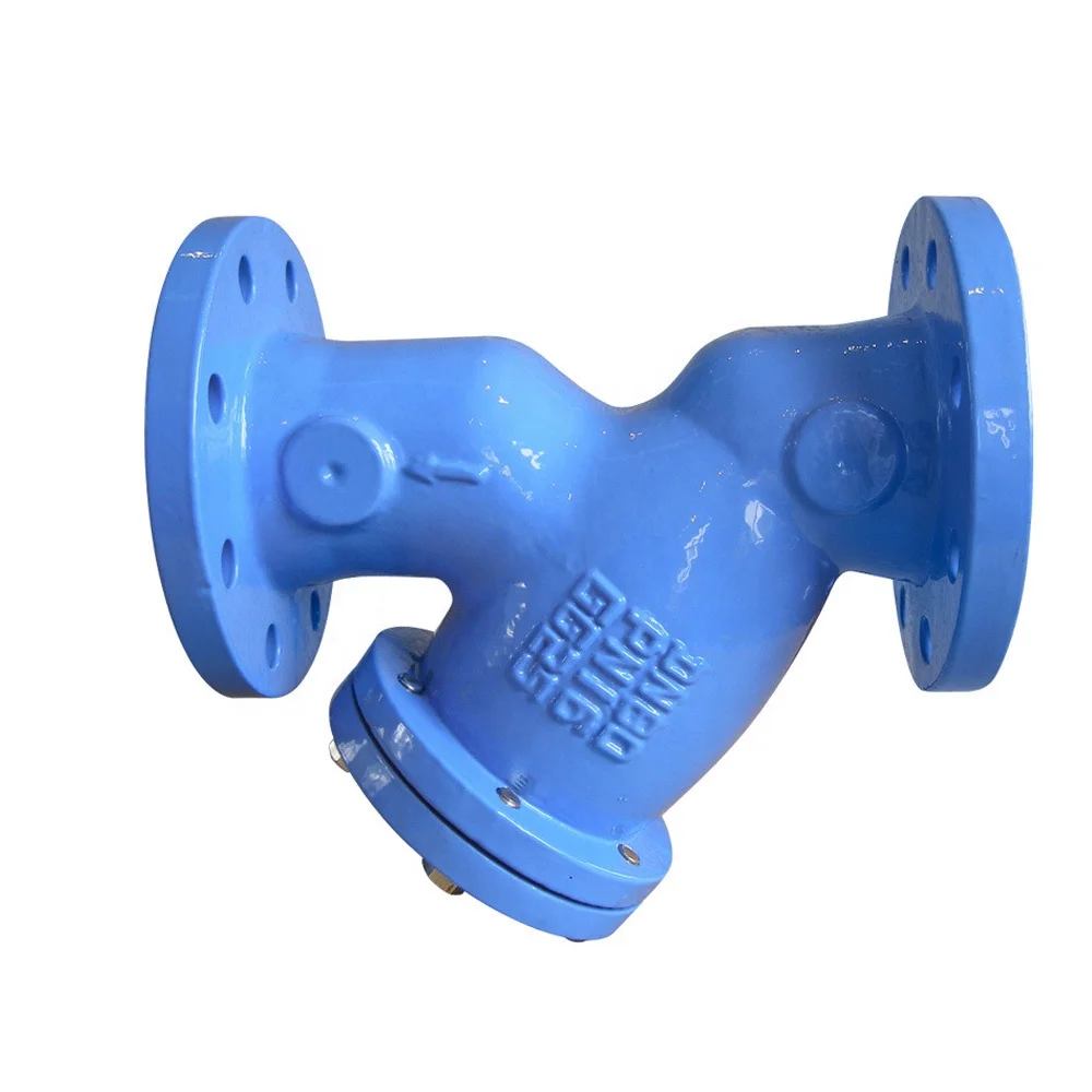 Factory Price Durable Filter Valve Y Straine PN16 Ductile Iron Flange DIN Y Type Strainer For Water Supply