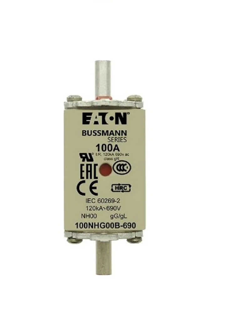 Bussmann Fuses  NH FUSE 80A 100A 125A 160A 690V NH00 80NHG00B-690 100NHG00B-690 125NHG00B-690  160NHG00B-690